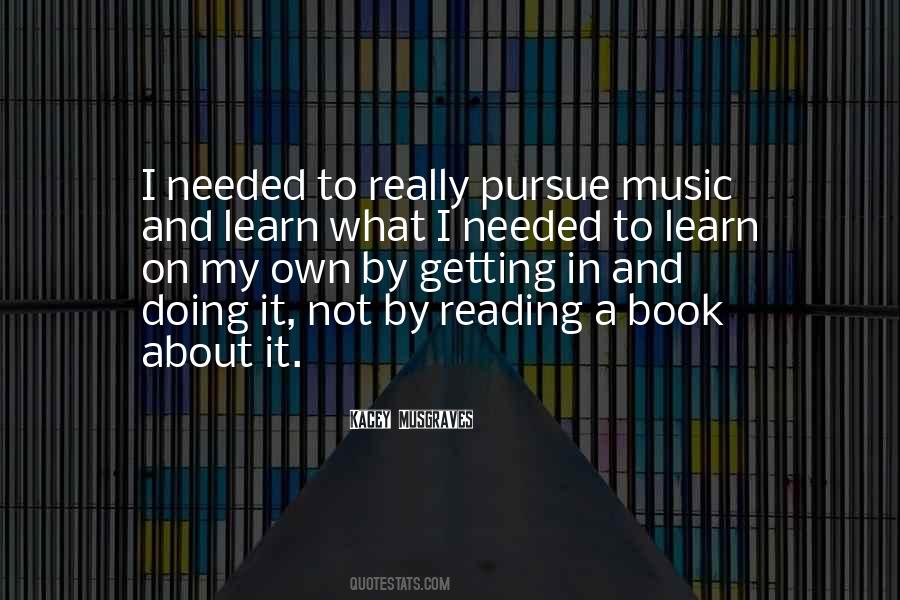 Reading Music Quotes #152621