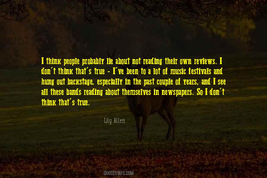 Reading Music Quotes #711448