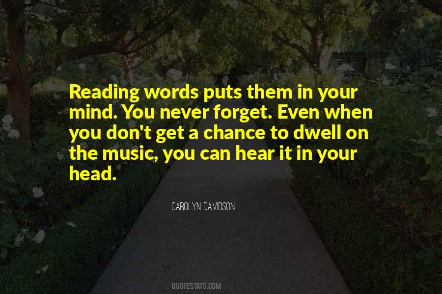 Reading Music Quotes #727942