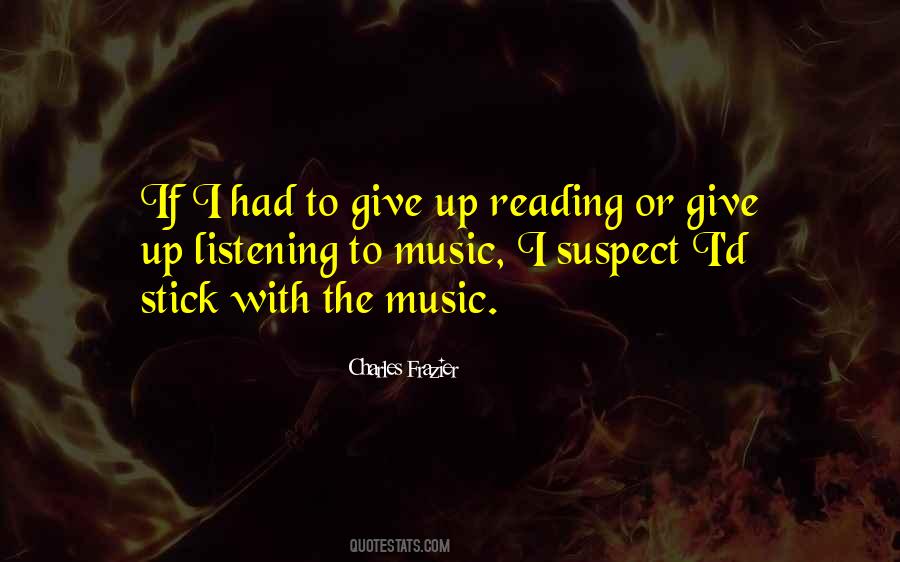 Reading Music Quotes #890422