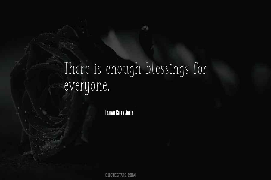Blessings To Everyone Quotes #1056776