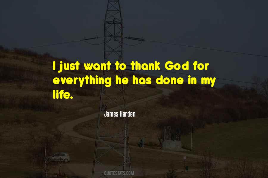 Thank You God For Everything Quotes #39628