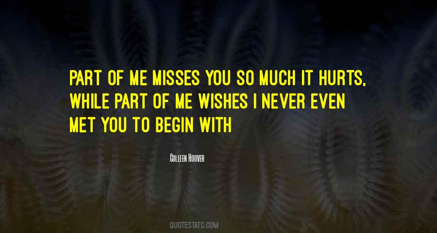 I Never Met You Quotes #1366762