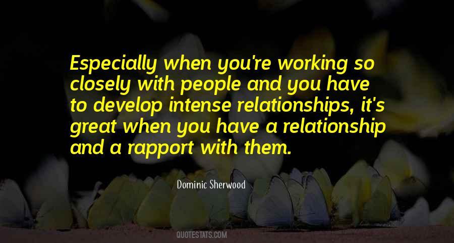 Quotes About Great Working Relationships #190311