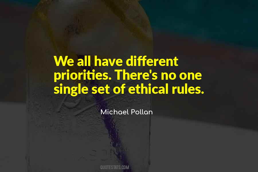 Different Rules Quotes #20493