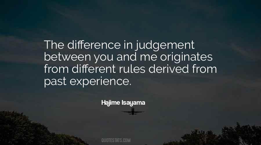 Different Rules Quotes #415286