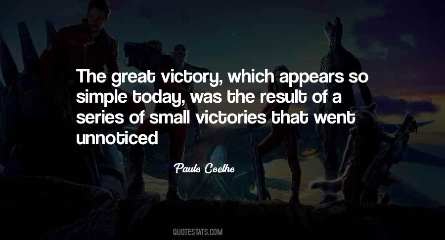 Quotes About Great Victories #459206