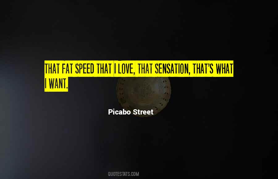 I Love Speed Quotes #1658870