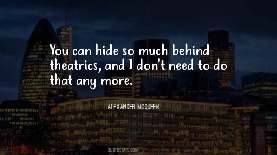 You Can Hide Quotes #964576