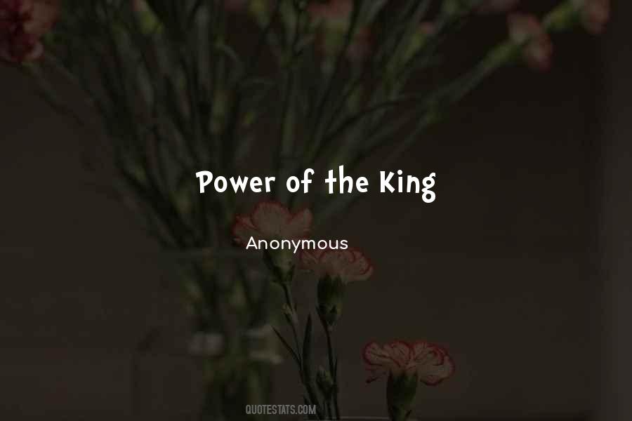 King Power Quotes #123830