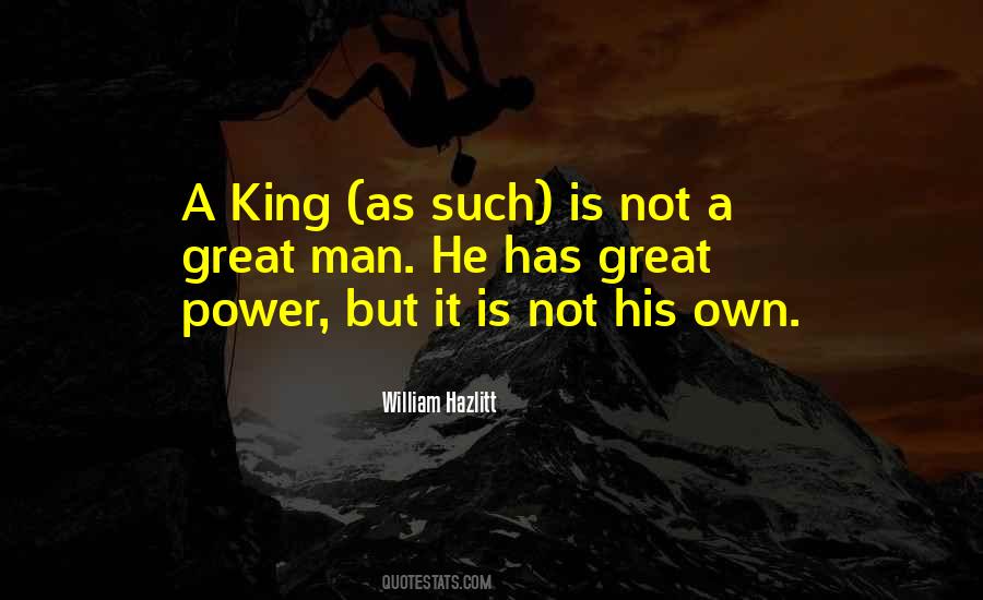 King Power Quotes #135695