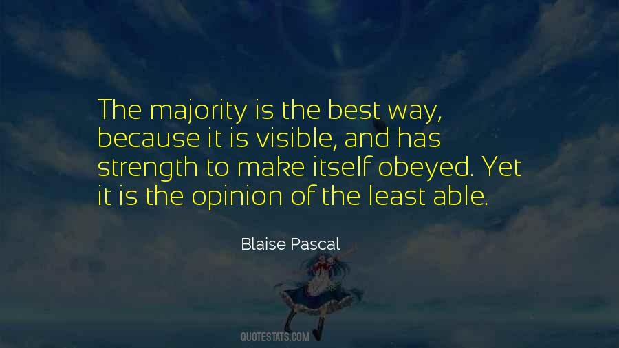 The Strength Of Democracy Quotes #1582238