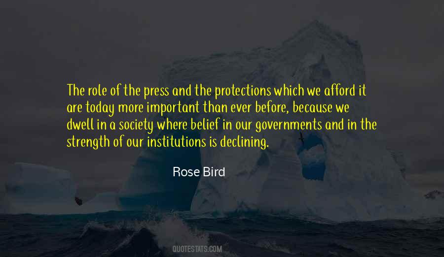 The Strength Of Democracy Quotes #762112