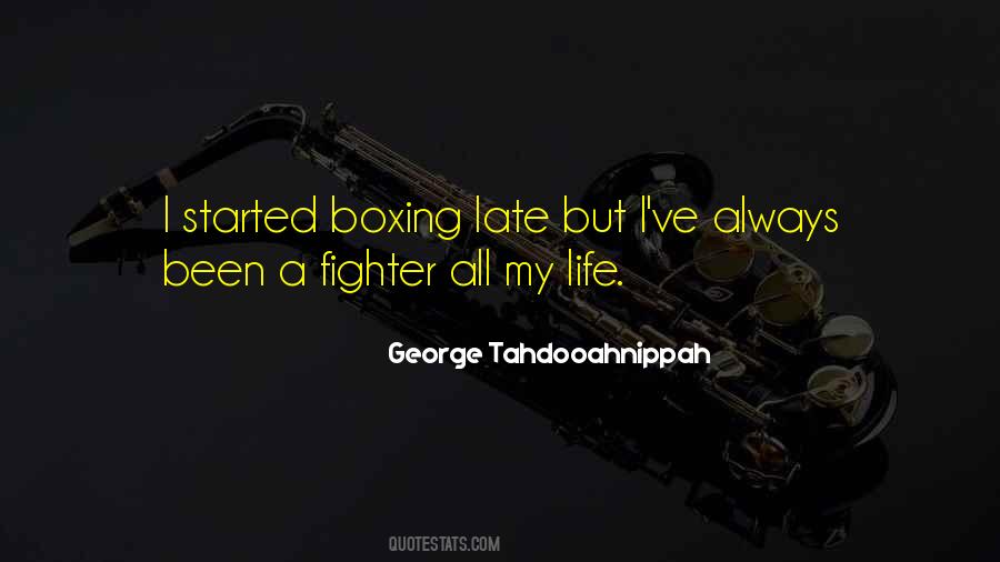 Boxing Life Quotes #1384147
