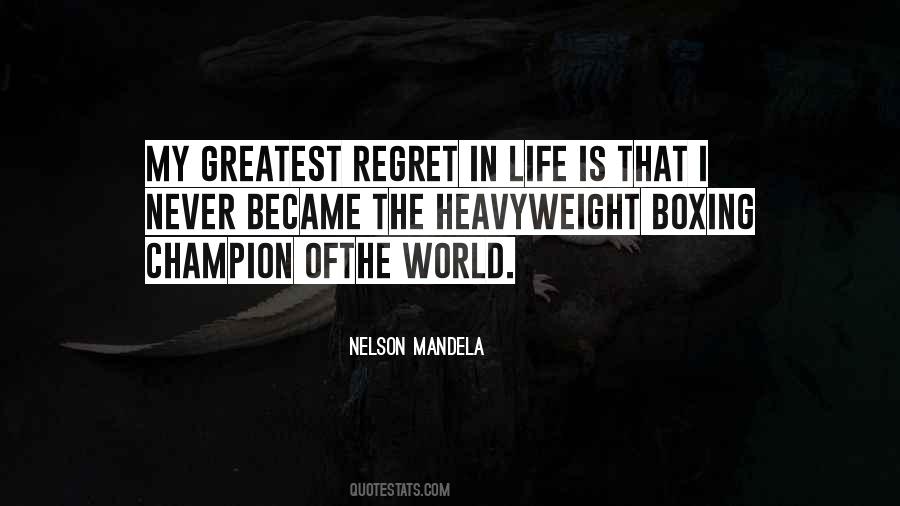 Boxing Life Quotes #1416324
