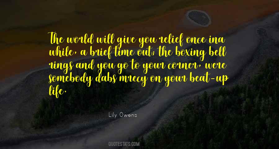 Boxing Life Quotes #1638375