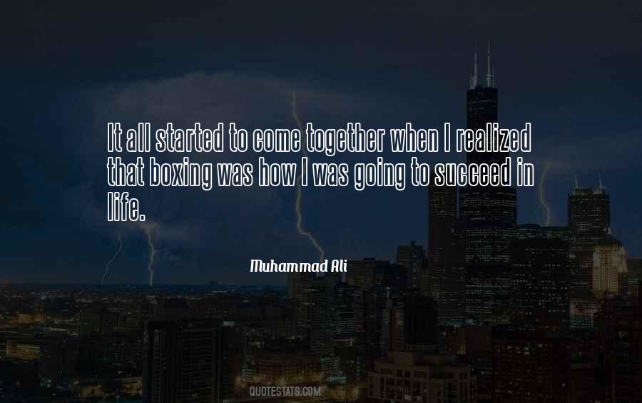 Boxing Life Quotes #606680