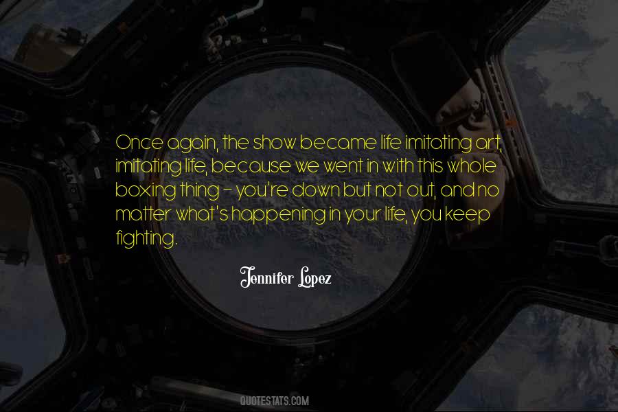 Boxing Life Quotes #945475