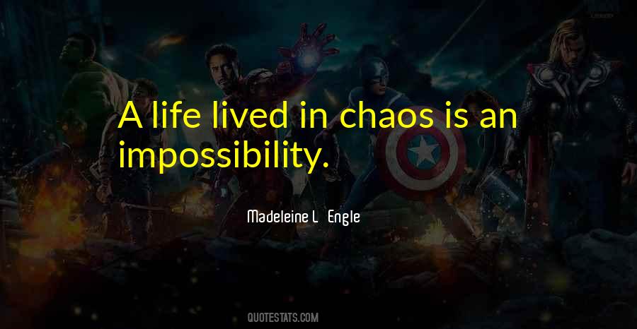 In Chaos Quotes #1800195