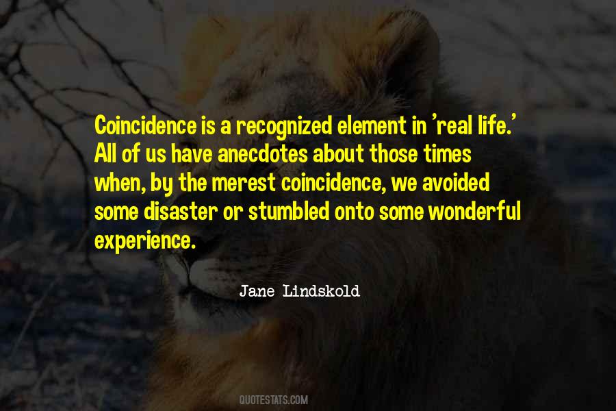Element Of Life Quotes #132705
