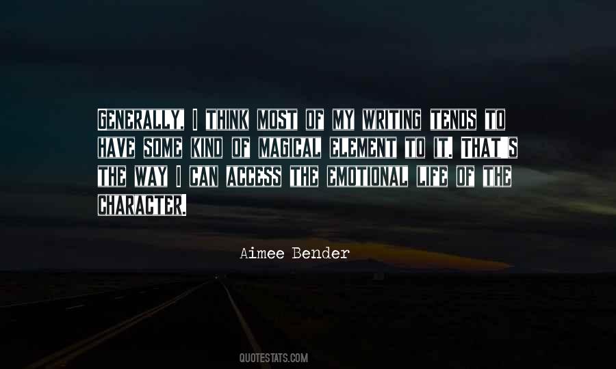 Element Of Life Quotes #1370724