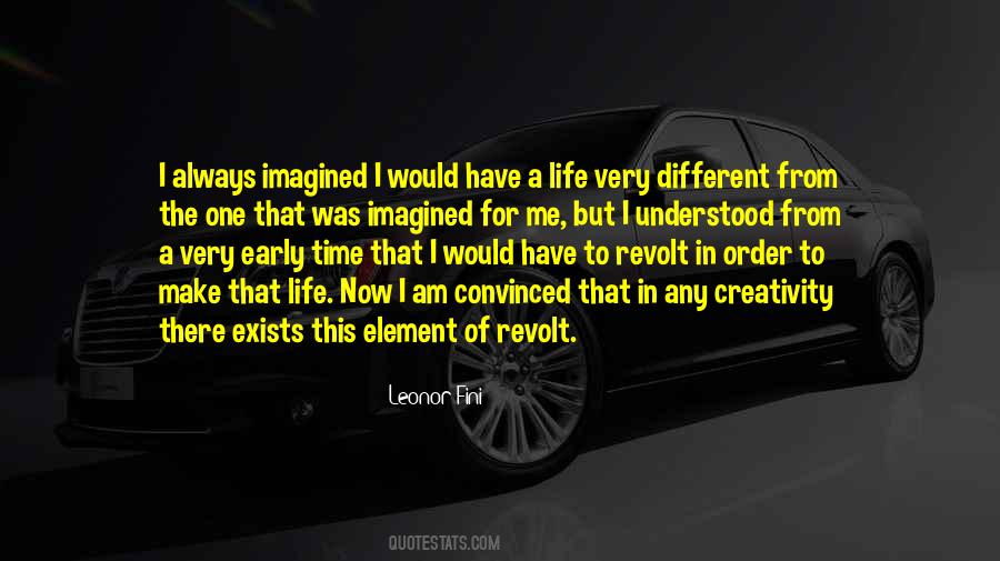 Element Of Life Quotes #45519