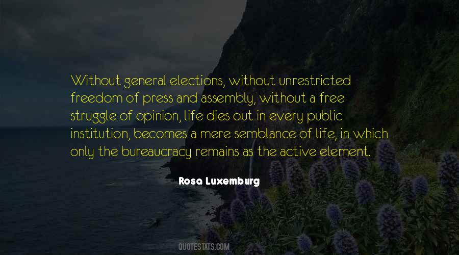 Element Of Life Quotes #598695