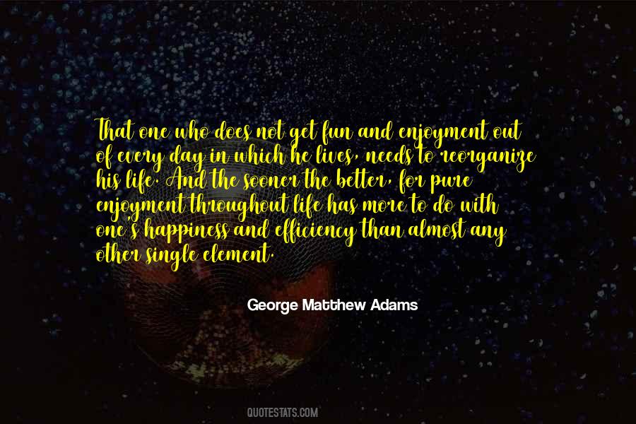 Element Of Life Quotes #65453