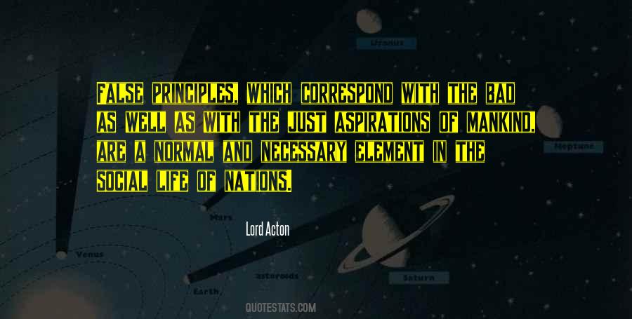 Element Of Life Quotes #669385