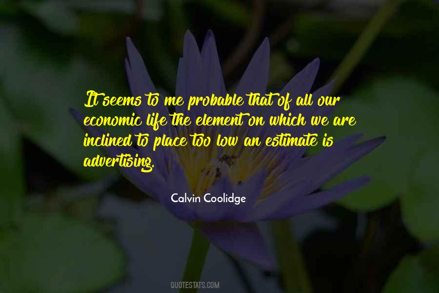 Element Of Life Quotes #81241