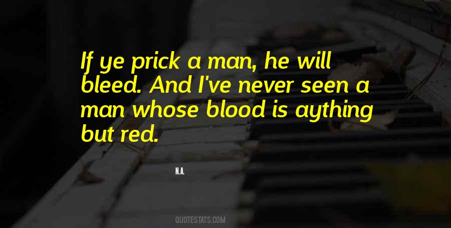 Prick Us Do We Not Bleed Quotes #823100