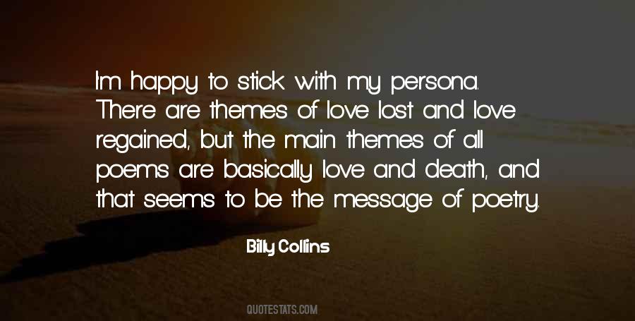 Love Lost Poetry Quotes #835467
