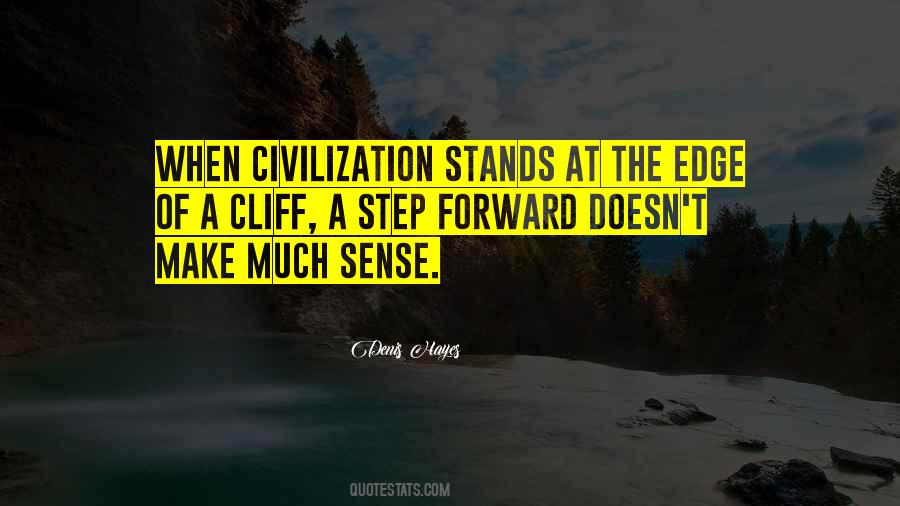 Edge Of A Cliff Quotes #268438