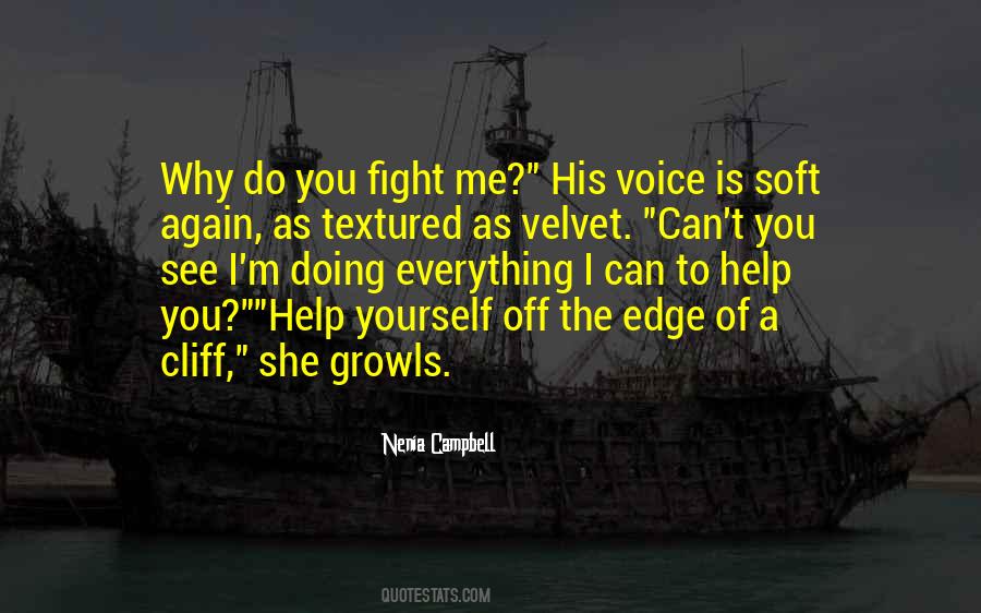 Edge Of A Cliff Quotes #418142