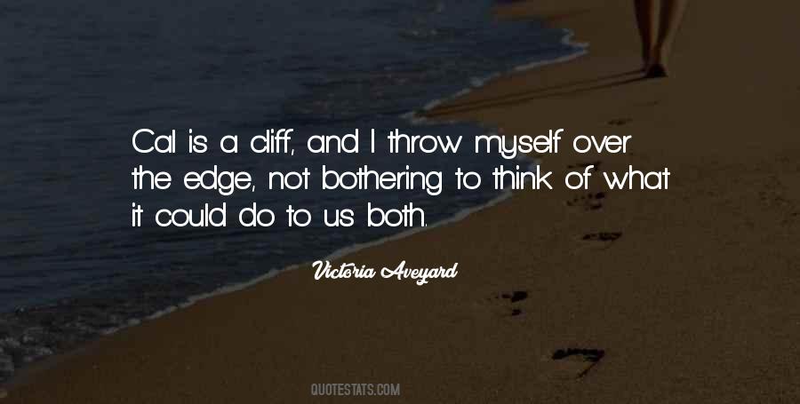 Edge Of A Cliff Quotes #818785