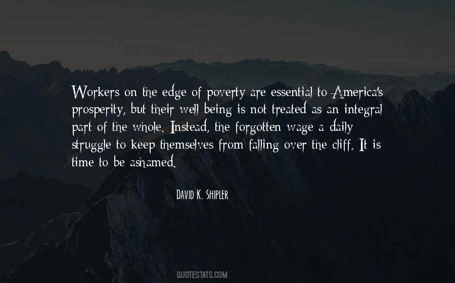 Edge Of A Cliff Quotes #86109