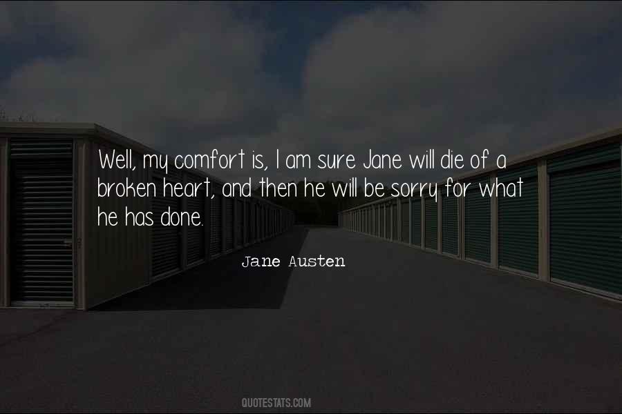 Sorry Heart Quotes #1476046