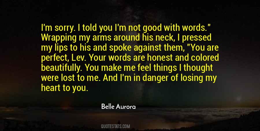 Sorry Heart Quotes #1733575
