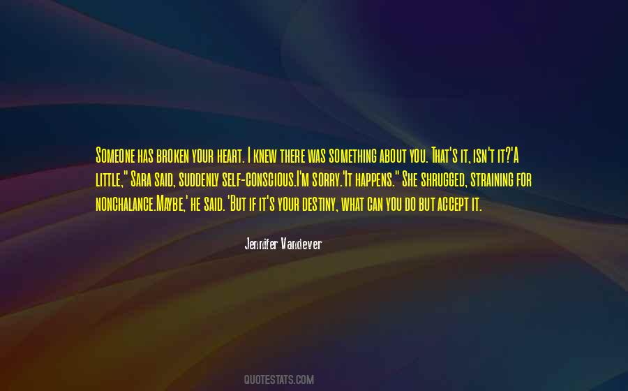 Sorry Heart Quotes #357135