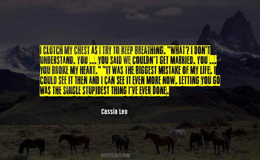 One Single Mistake Quotes #1413390