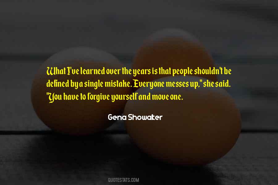 One Single Mistake Quotes #649490