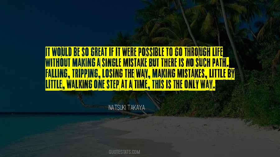 One Single Mistake Quotes #649796