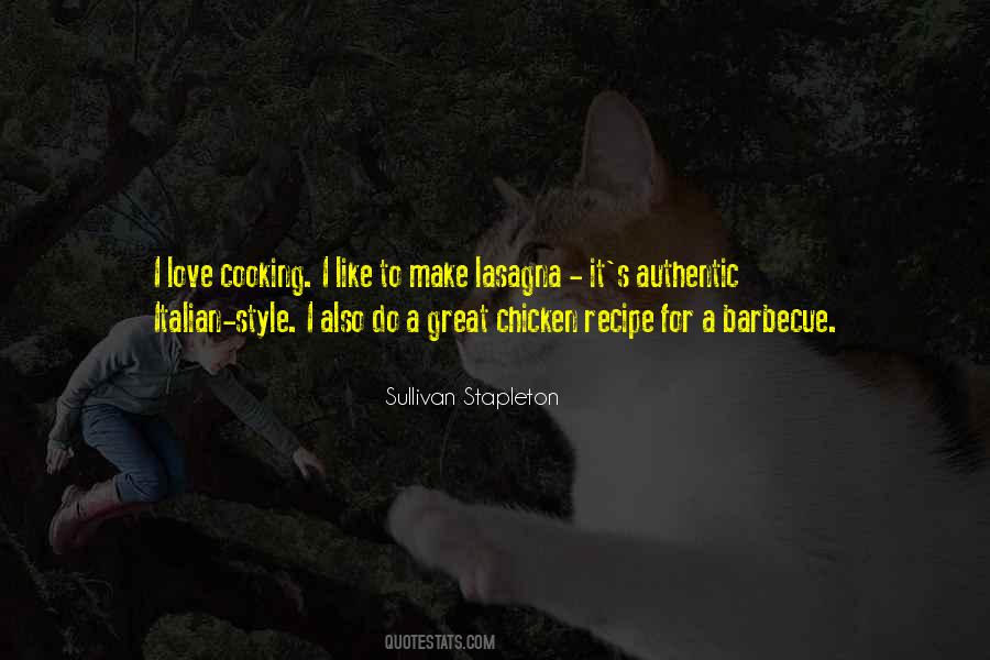 Italian Lasagna Quotes #1761756 Italian Lasagna Quotes #1761756