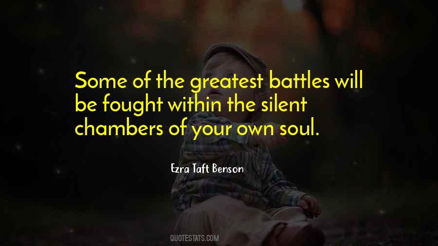 Your Battles Quotes #78745