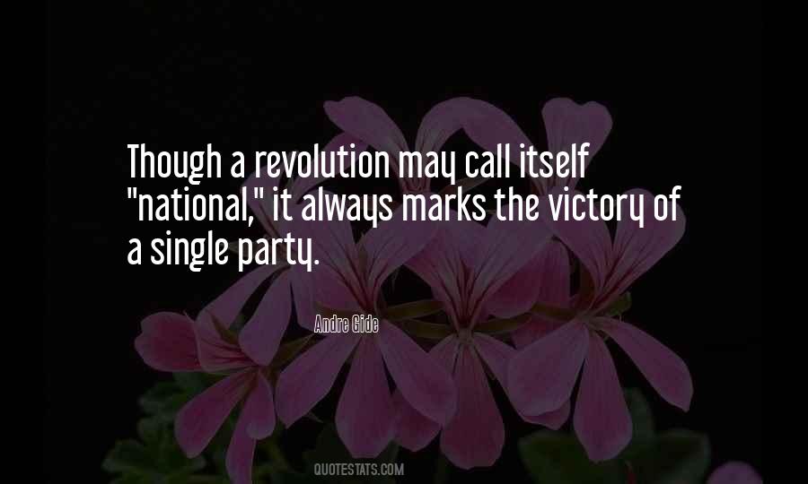 Single Party Quotes #350803