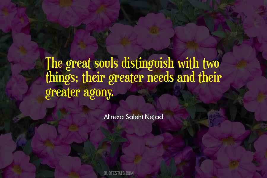 Quotes About Great Souls #1007781
