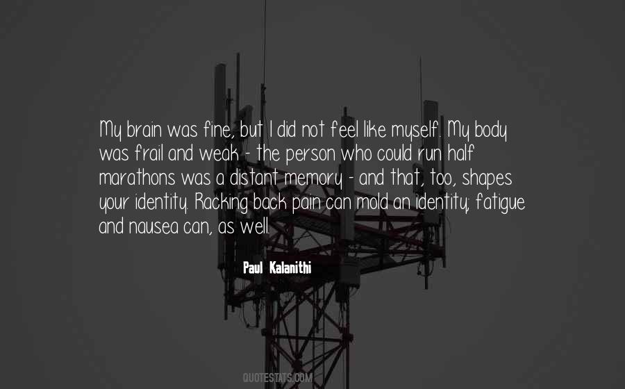 The Pain I Feel Quotes #827397