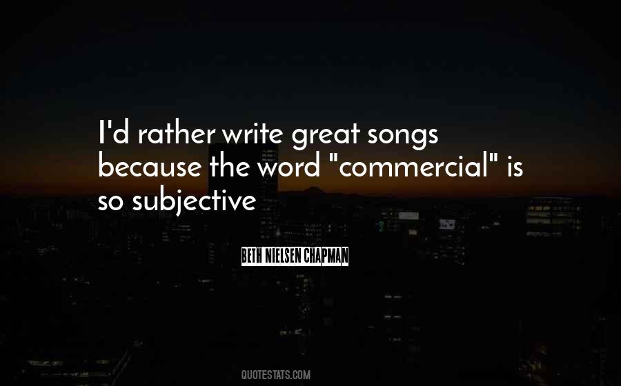 Quotes About Great Songs #1363251