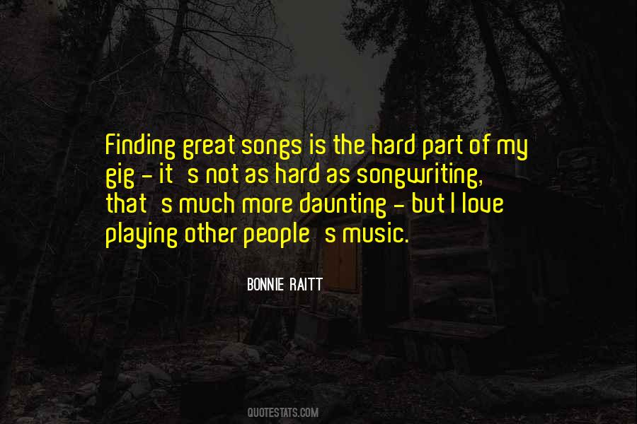 Quotes About Great Songs #1613074