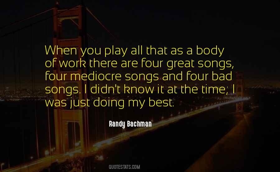 Quotes About Great Songs #1807540